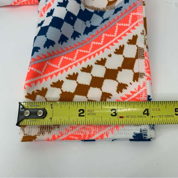 Free People Movement Geometric Boho Fireside Base Layer Leggings Nwot Size Small - Picture 16 of 16